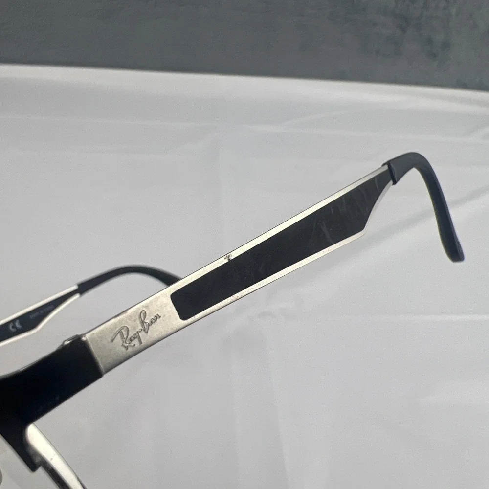 Ray-Ban Kids Eyeglasses Frames RB1528 3542 Shiny Black Square Full Rim 47-15-130